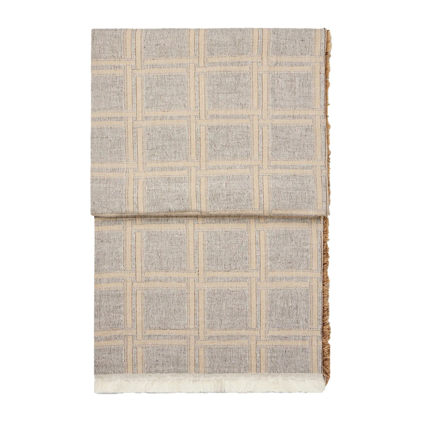 Dahlia pläd 130x180 cm, Brown Elvang Denmark