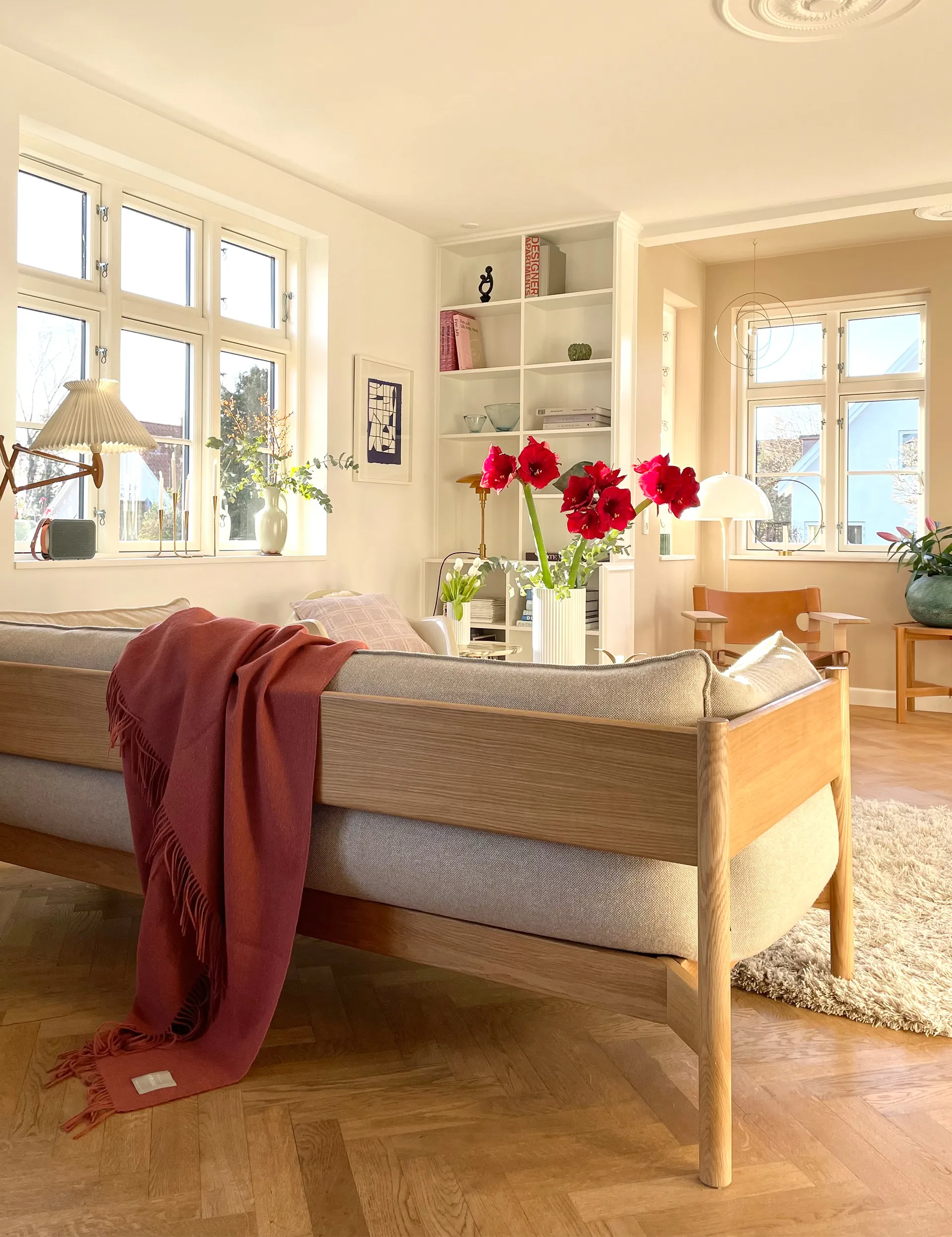 Elvang Classic pläd, Rusty red Elvang Denmark