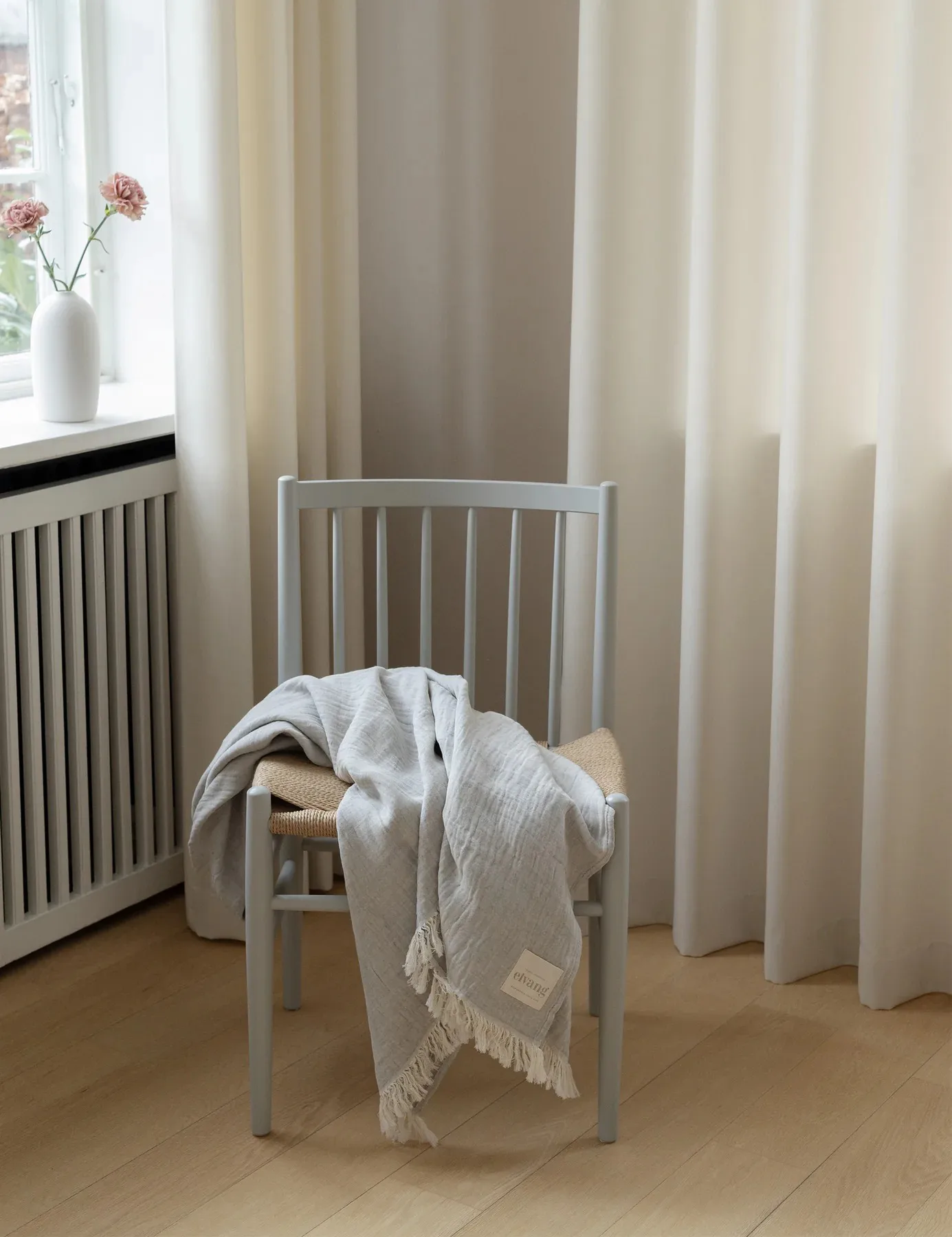 Lavender pläd 130x180 cm, Grey Elvang Denmark