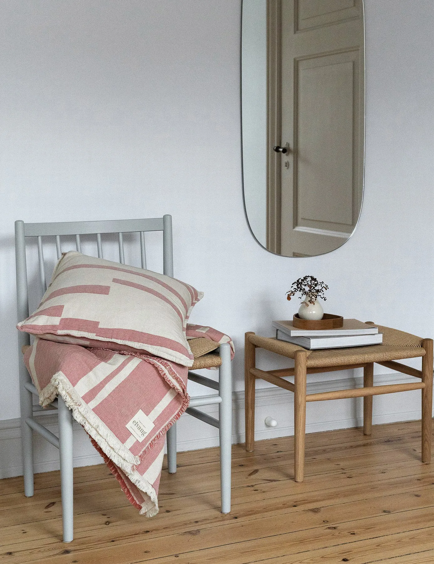 Lyme Grass pläd 130x180 cm, Rose Elvang Denmark