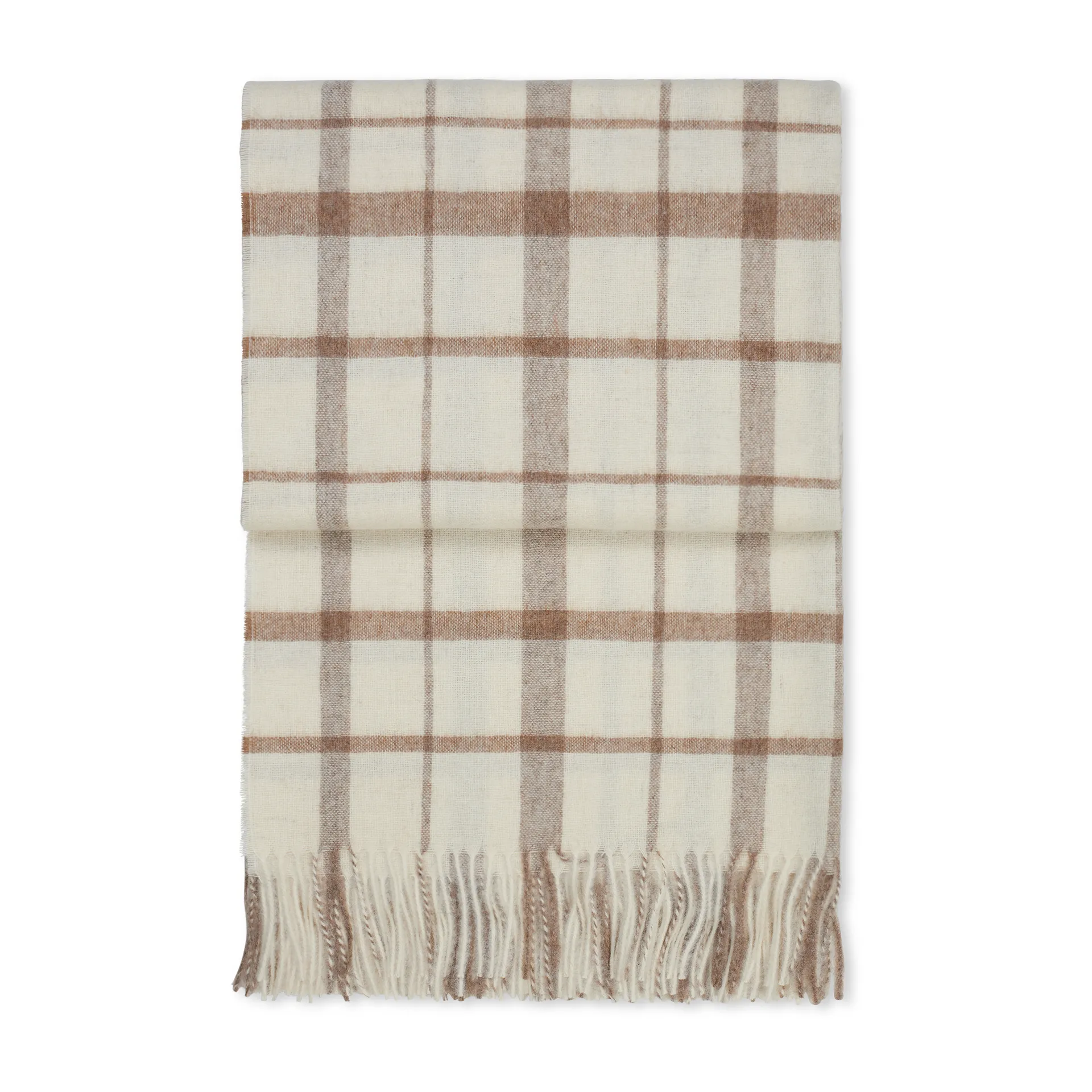 Tweed pläd 130x200 cm, Mocca Elvang Denmark