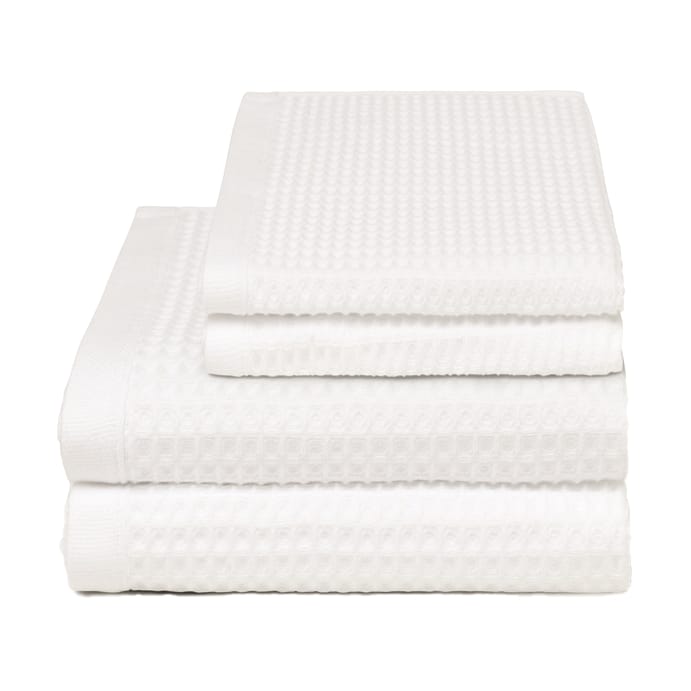 Waffle badhandduk 70x140 cm, Ivory Elvang Denmark