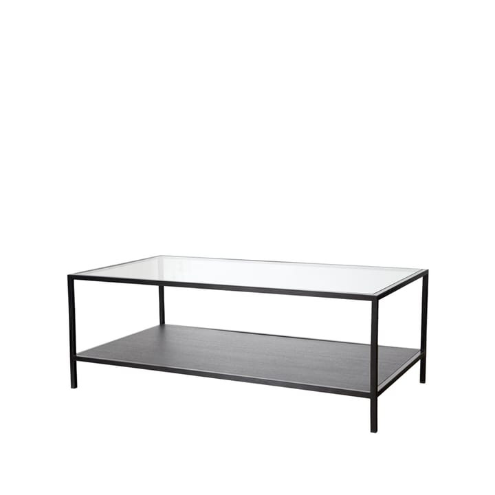2000 soffbord rektangulärt - svart, 1 glasskiva - Englesson