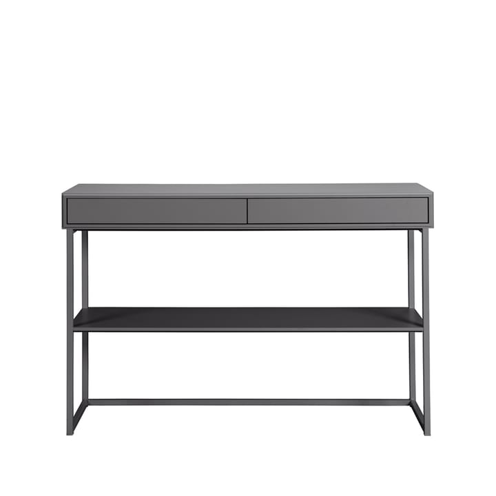 Cube avlastningsbord - grey, 2 lådor, 1 hylla - Englesson