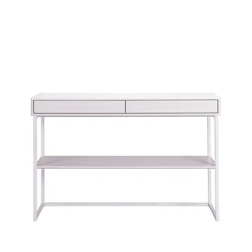 Cube avlastningsbord - vit, 2 lådor, 1 hylla - Englesson