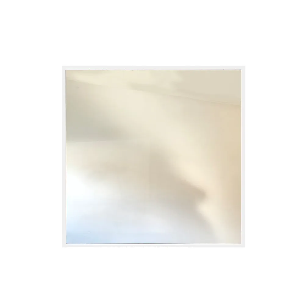 Cube spegel, vit, liten Englesson