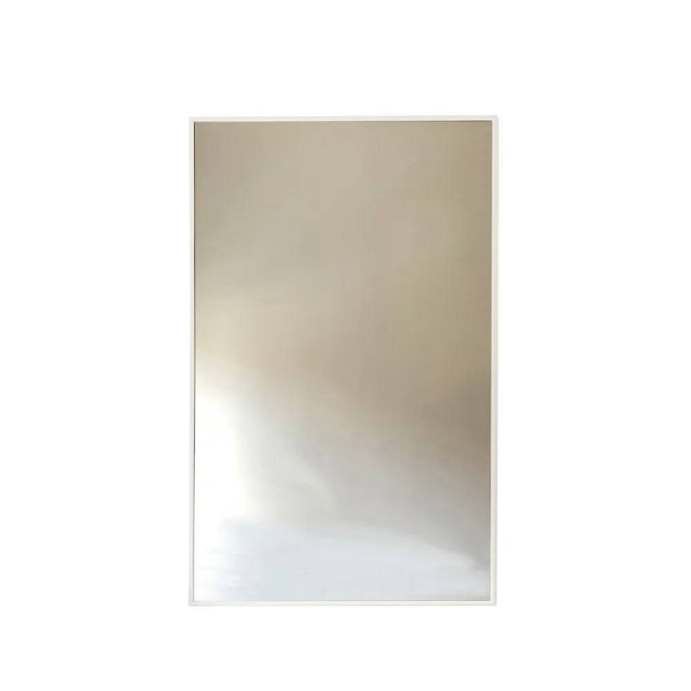 Cube spegel, vit, stor Englesson