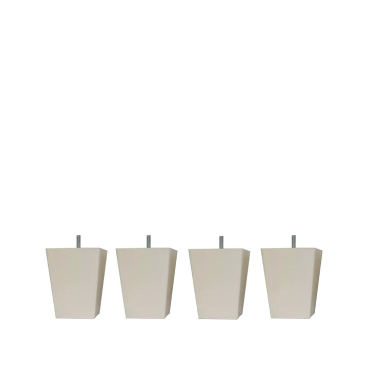 Hampton Decor sängben - vit, 4-pack - Englesson