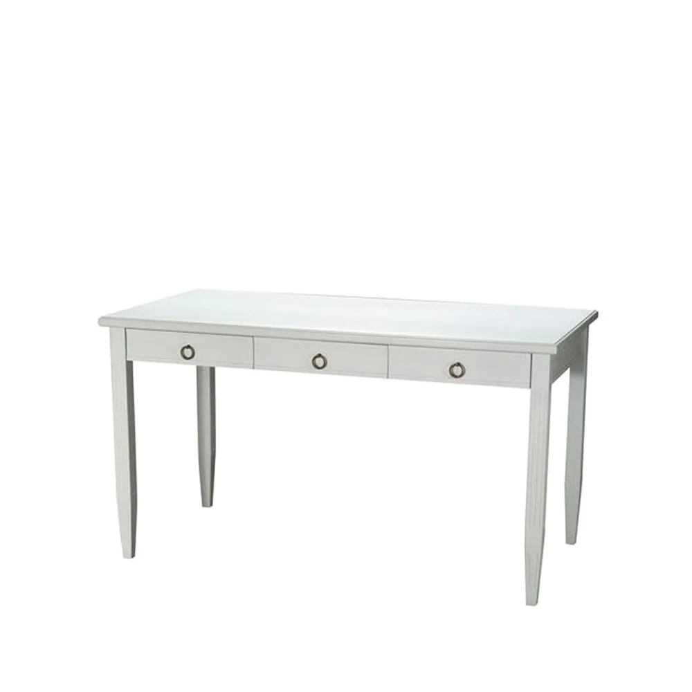 Stockholm skrivbord, whitewash, 3 lådor Englesson