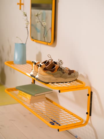 Classic skohylla 100 cm - Sun yellow - Essem Design