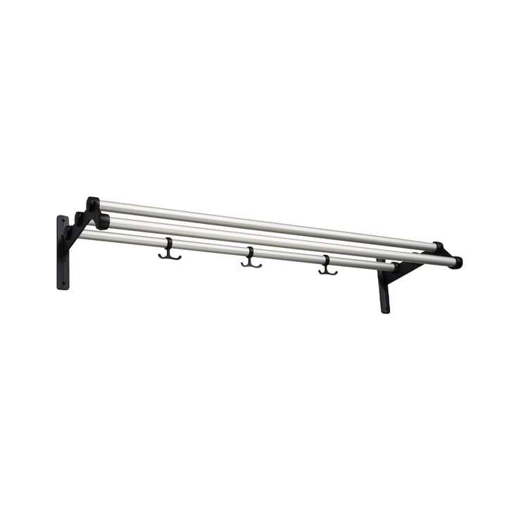 Nostalgi 291 hatthylla - aluminium, svart stativ - Essem Design