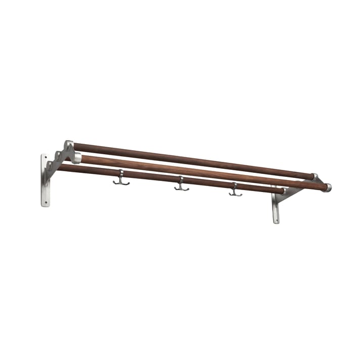 Nostalgi 291 hatthylla - valnöt, aluminiumstativ - Essem Design