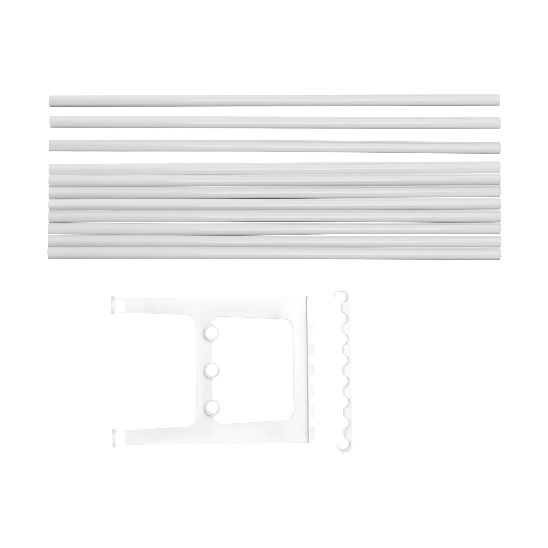 Nostalgi bänk påbyggnad 100 cm, Vit Essem Design