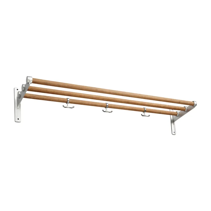 Nostalgi hatt-/skohylla - Bambu-aluminium - Essem Design