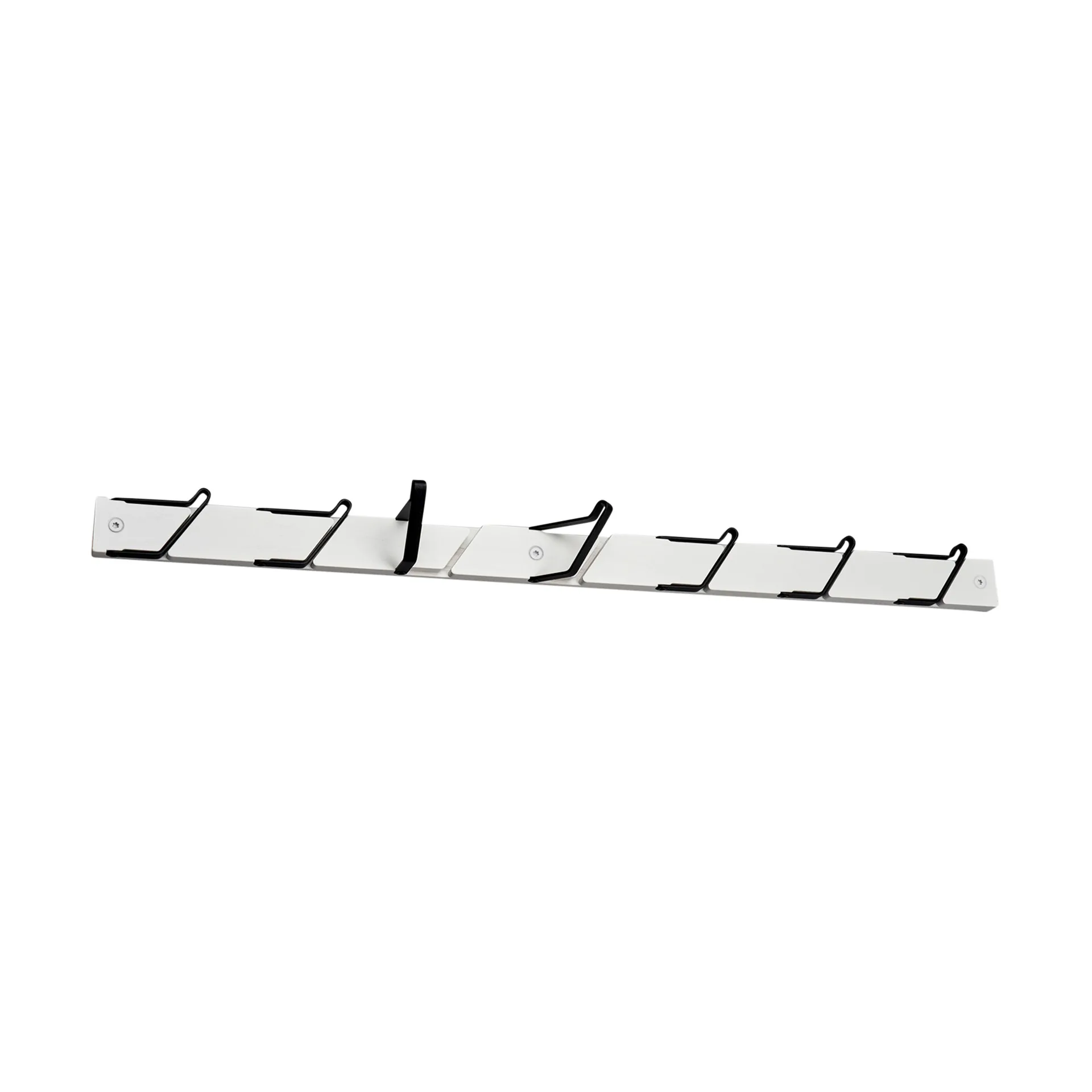 Tamburin kroklist 73,5 cm, Vit-svart Essem Design