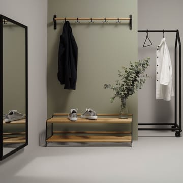 Tamburin skohylla 60 cm - Ek-svart - Essem Design