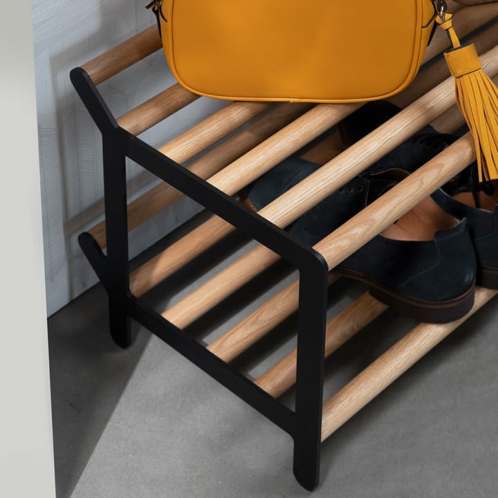 Tamburin skohylla 60 cm, Ek-svart Essem Design