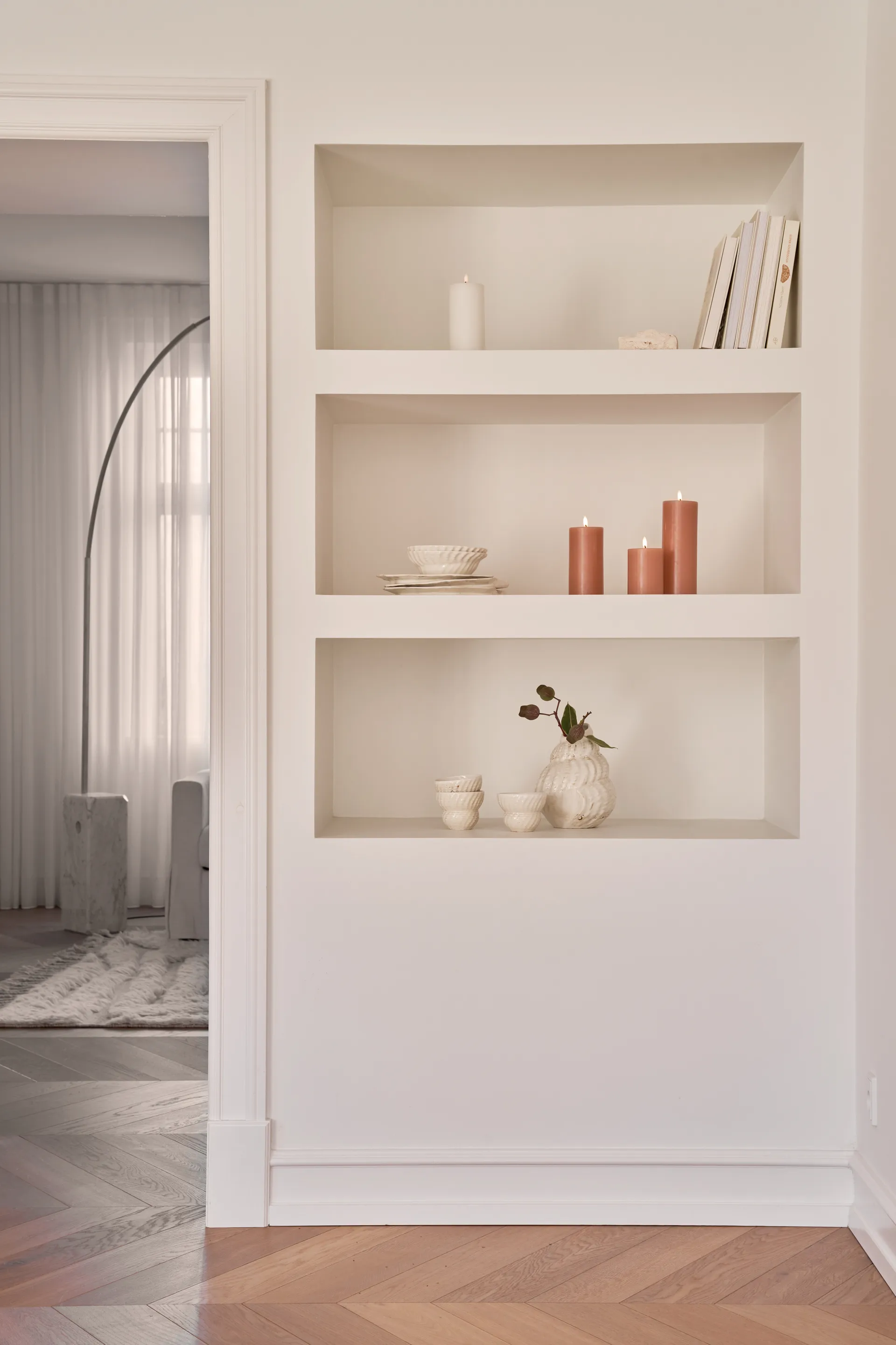 ester & erik blockljus LED, 10 Silky, 15 cm ester & erik