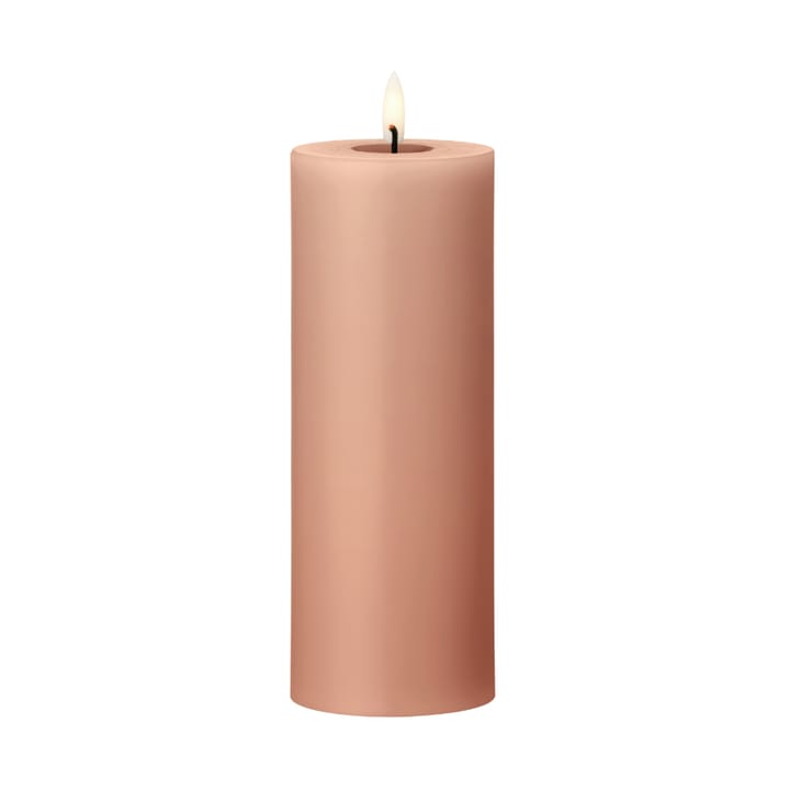 ester & erik blockljus LED - 20 Rosy caramel, 20 cm - Ester & erik
