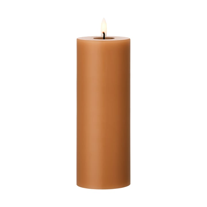 ester & erik blockljus LED - 23 Raw Toffee, 20 cm - Ester & erik