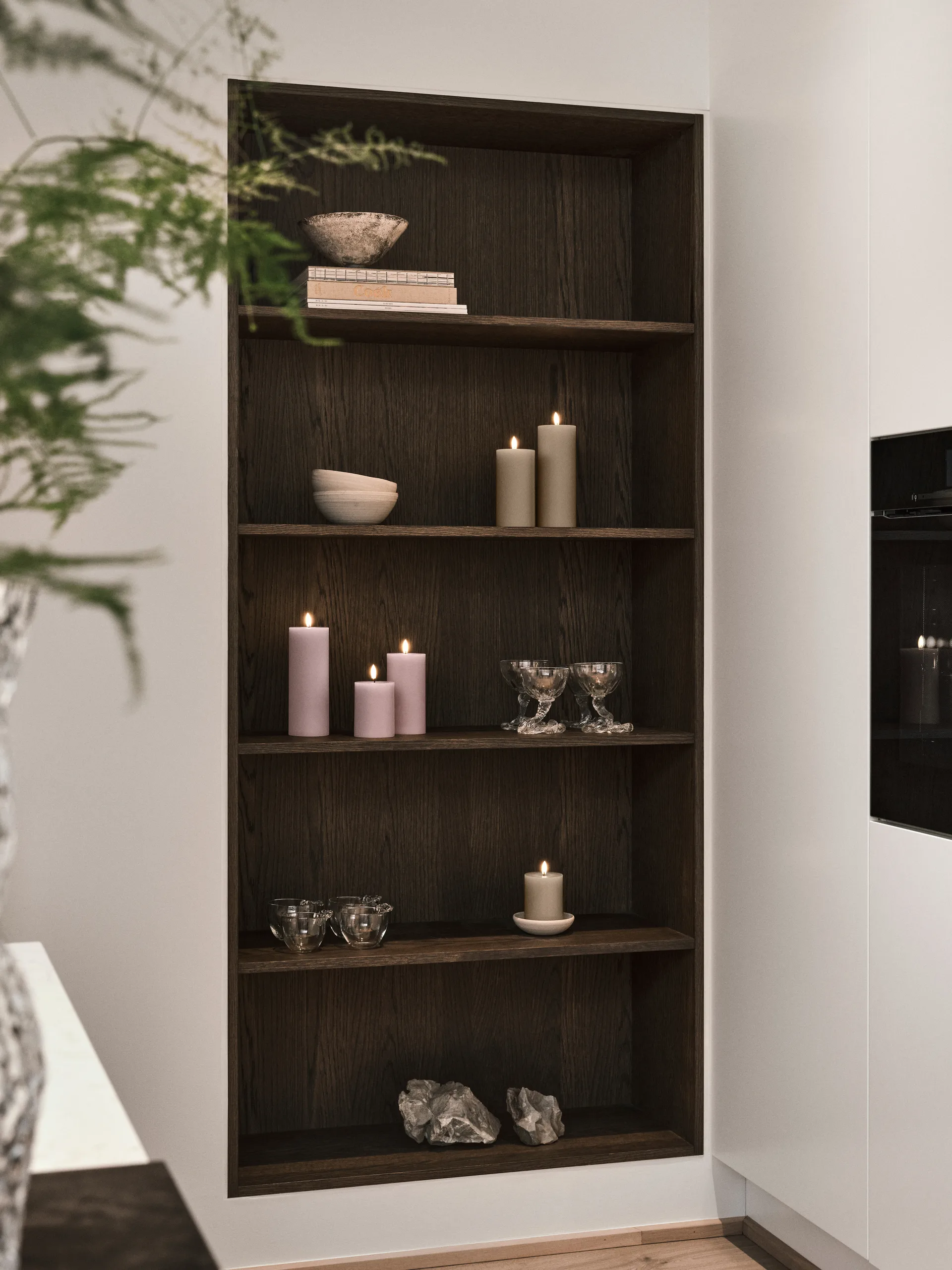 ester & erik blockljus LED, 52 Soft Rose, 20 cm ester & erik