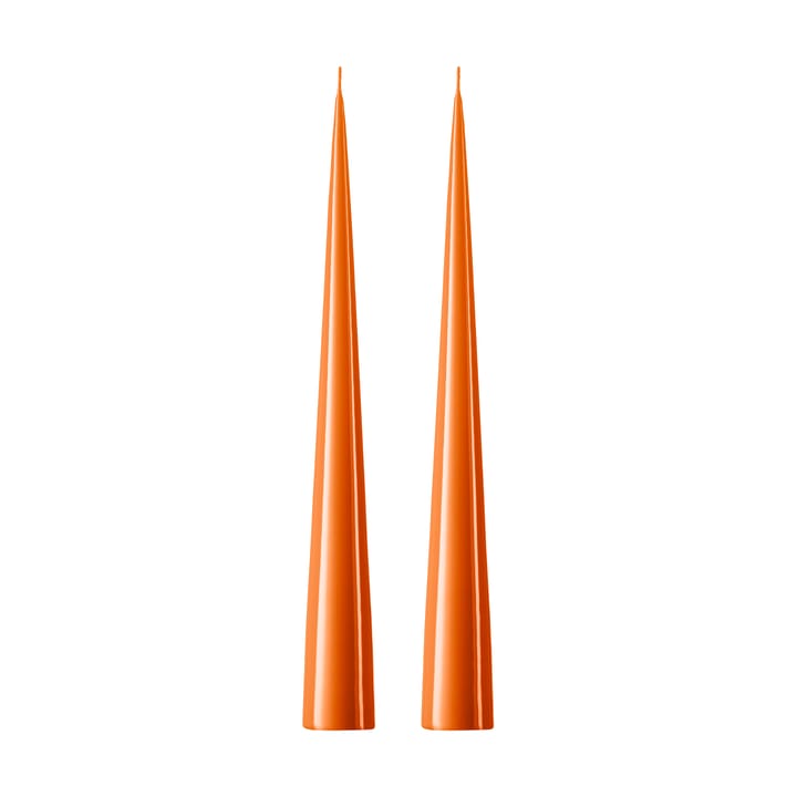 ester & erik konljus 37 cm 2-pack lackad - Mild orange 16 - Ester & erik