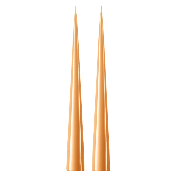 ester & erik konljus 37 cm 2-pack lackad - Mörk aprikos 19/2-0 - Ester & erik