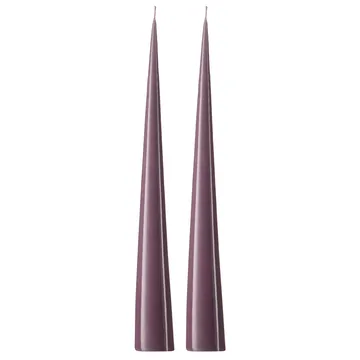 ester & erik konljus 37 cm 2-pack lackad - Muted mauve 42-0 - ester & erik