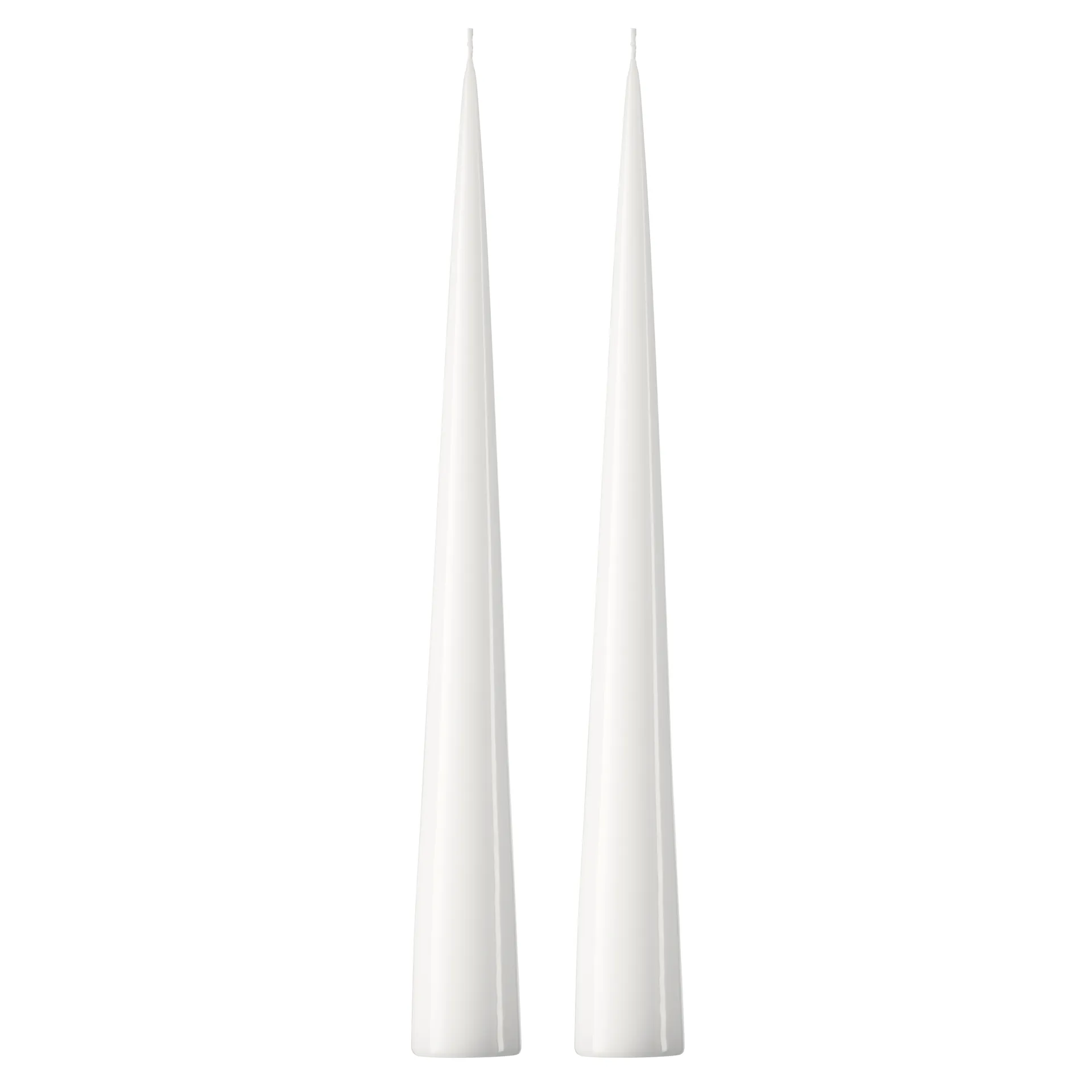 ester & erik konljus 37 cm 2-pack lackad, Pure white 31-0 ester & erik
