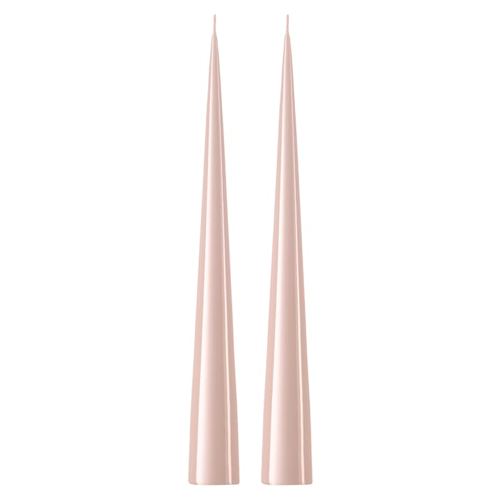 ester & erik konljus 37 cm 2-pack lackad - Rosewater 51-0 - Ester & erik