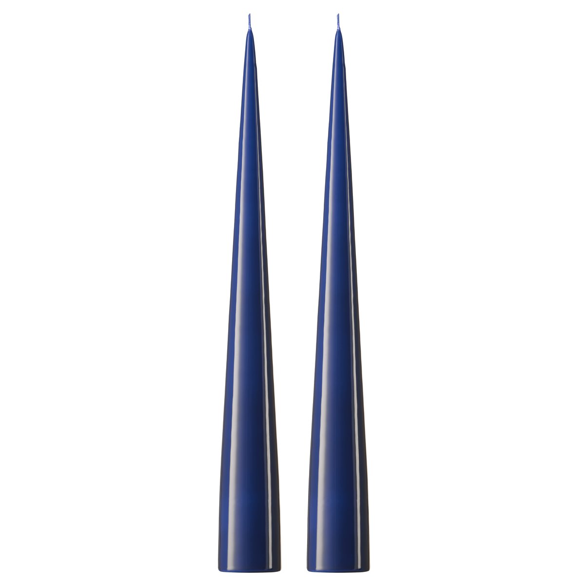 ester & erik konljus 37 cm 2-pack lackad Royal navy 28-0