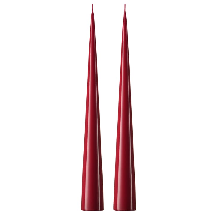ester & erik konljus 37 cm 2-pack lackad - Wine 44-0 - Ester & erik