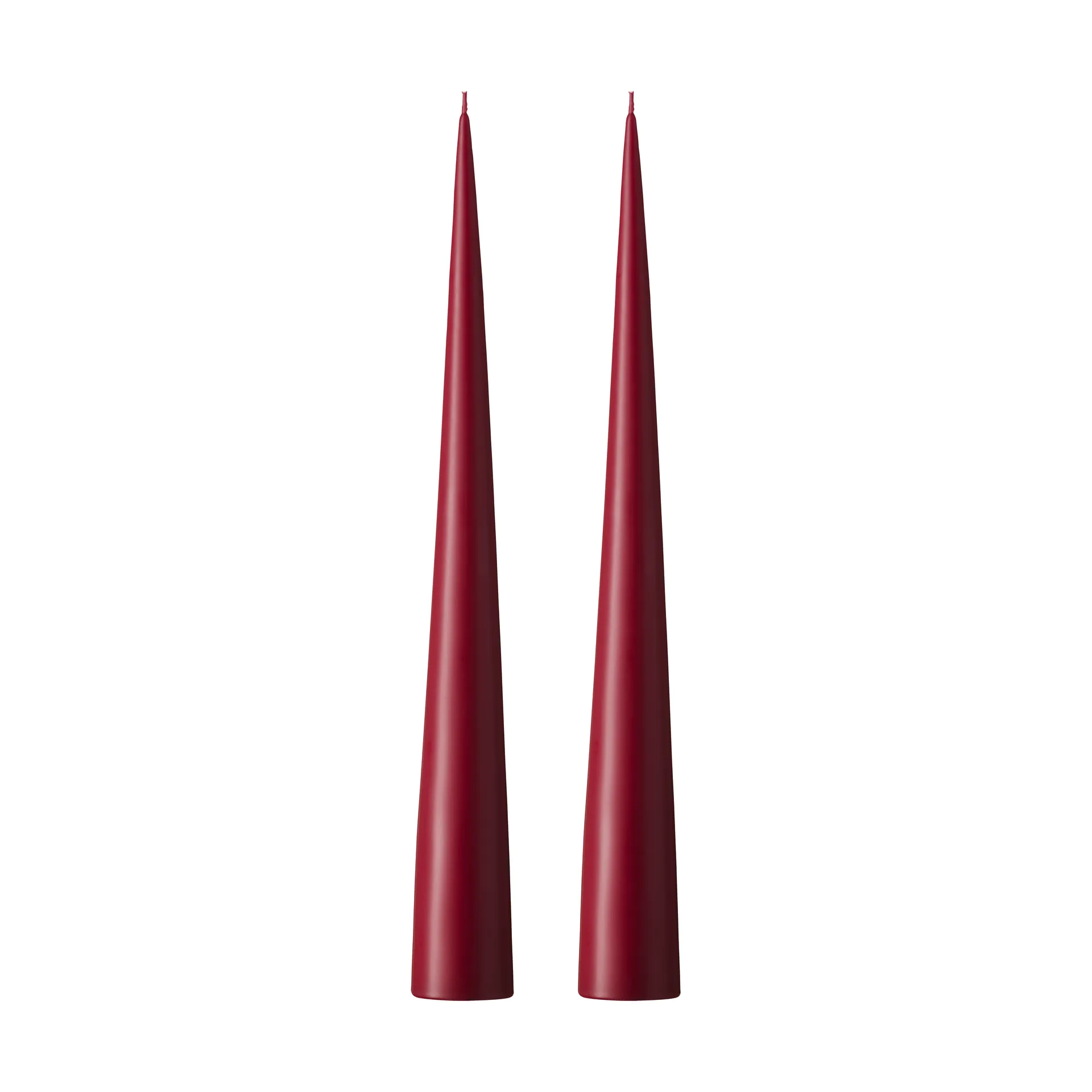 ester & erik konljus 37 cm 2-pack matt, Deep wine 44/2 ester & erik