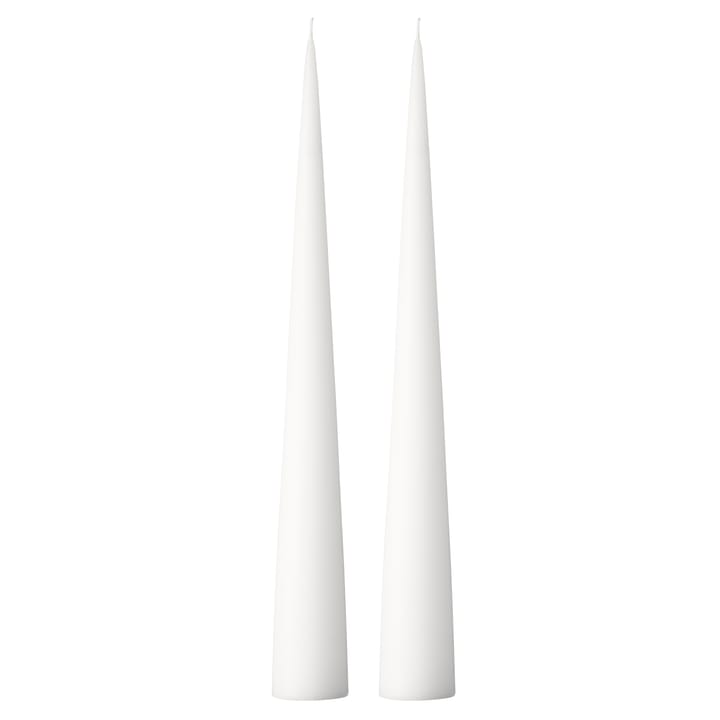 ester & erik konljus 37 cm 2-pack matt - Pure white 31 - Ester & erik