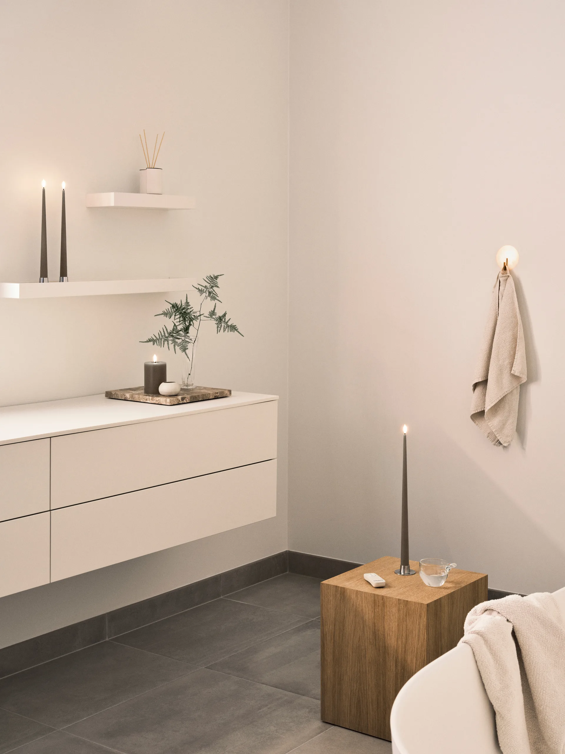 ester & erik kronljus LED 2-pack, 77 Caviar , 30 cm ester & erik