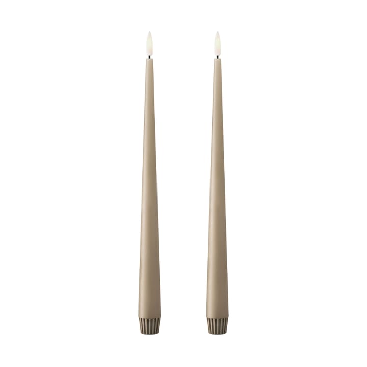 ester & erik kronljus LED 30 cm 2-pack - 18 Nougat note - Ester & erik