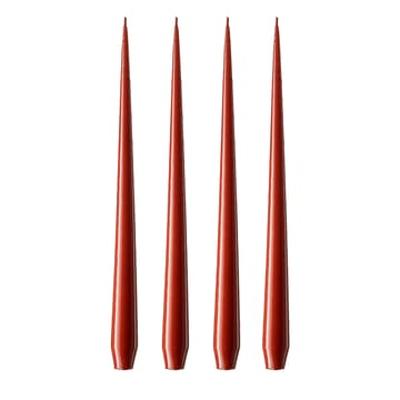 ester & erik ljus 32 cm 4-pack aged rust - Lackad - ester & erik
