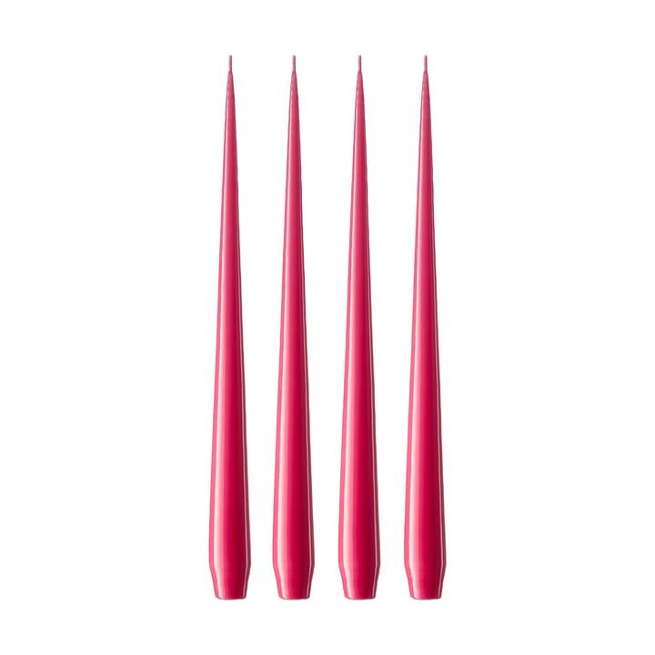 ester & erik ljus 32 cm 4-pack lackad - Deep pink 41/2 - Ester & erik