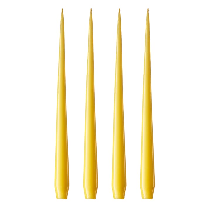 ester & erik ljus 32 cm 4-pack lackad - Lemon drop 15-0 - Ester & erik