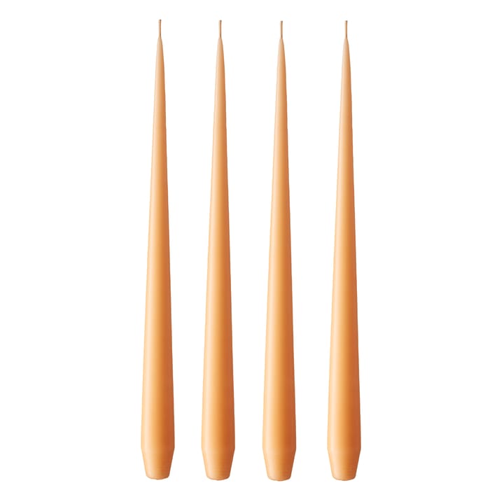 ester & erik ljus 32 cm 4-pack matt - Mörk aprikos 19/2 - Ester & erik