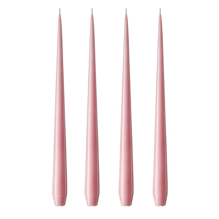 ester & erik ljus 32 cm 4-pack old rose - Lackad - Ester & erik