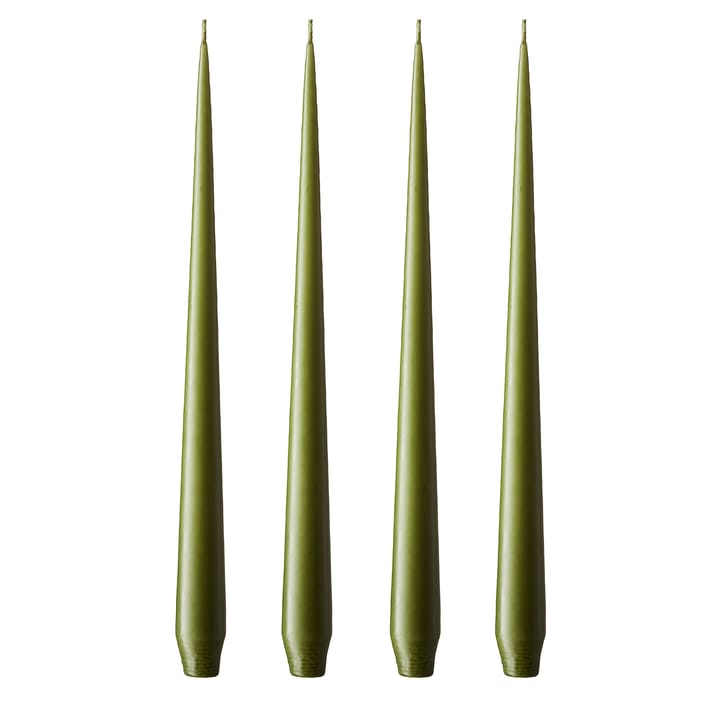 ester & erik ljus 32 cm 4-pack olive glow - Matt - ester & erik