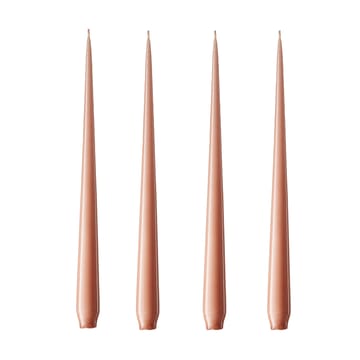 ester & erik ljus 32 cm 4-pack rosy caramel - lackad - ester & erik