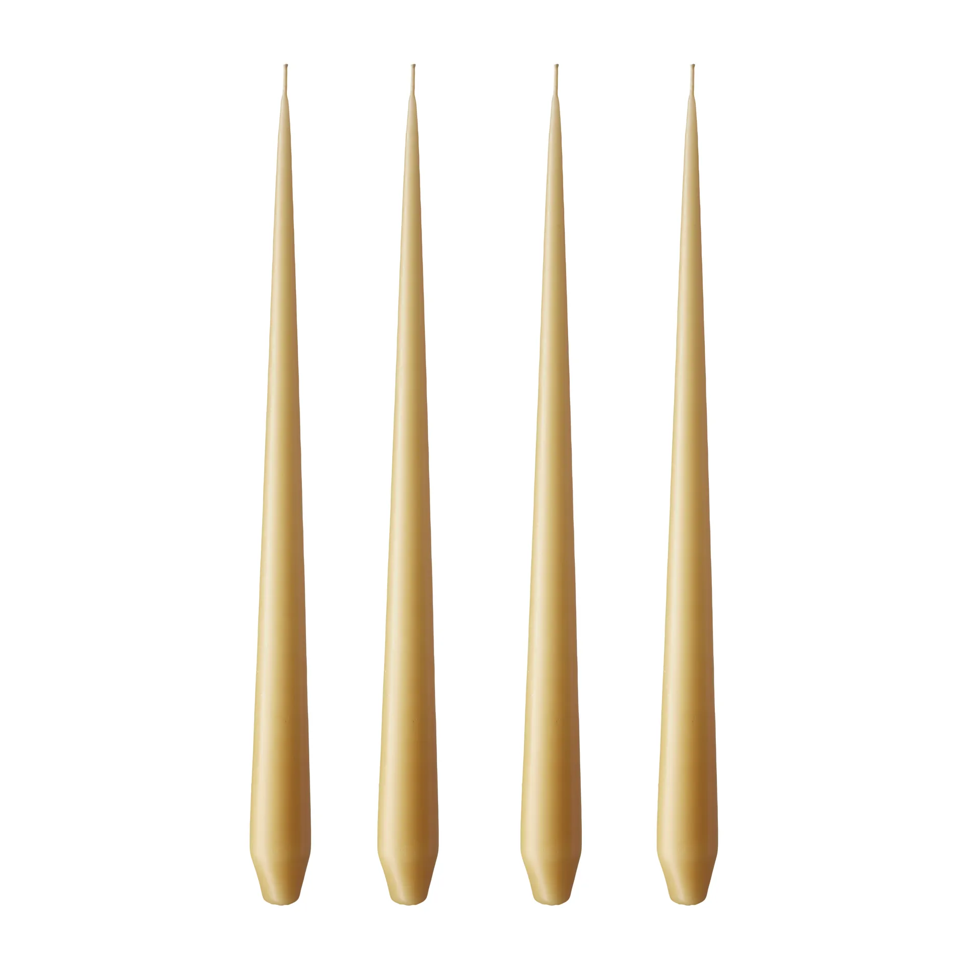 ester & erik ljus 4-pack matt, beige 14/2, 42 cm ester & erik