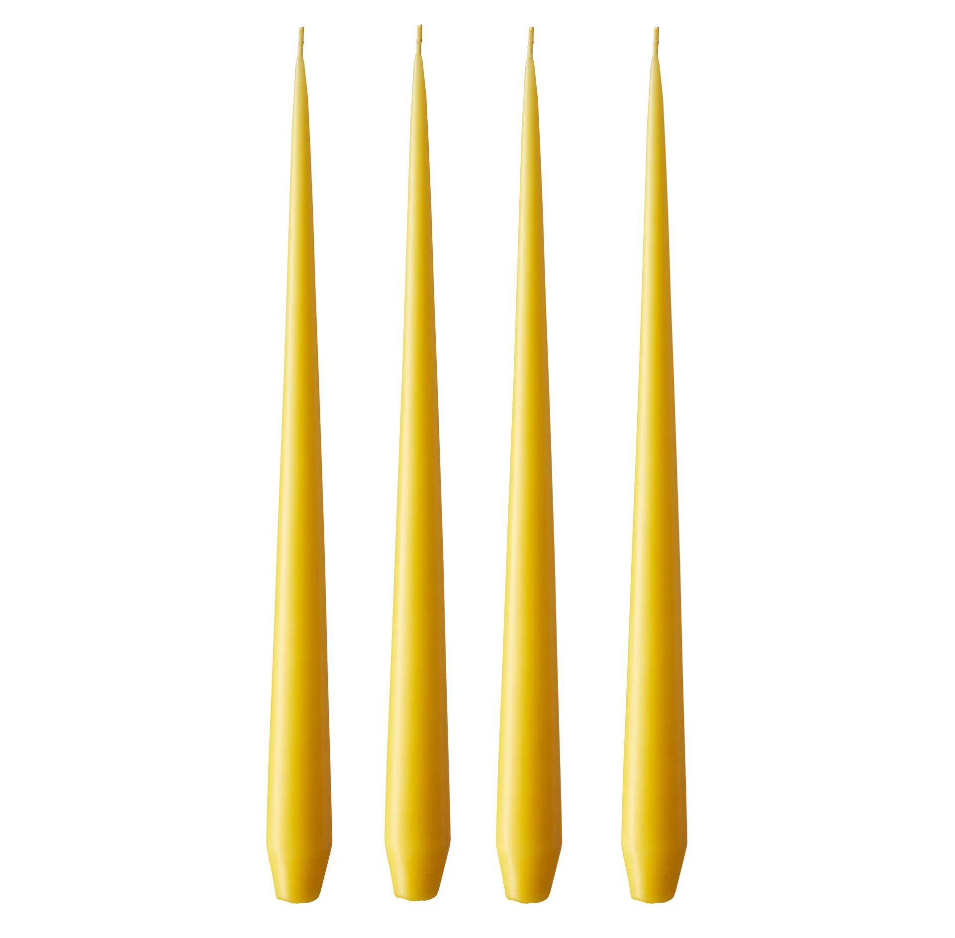 ester & erik ljus 4-pack matt, dark Lemon drop 15/2, 32 cm ester & erik