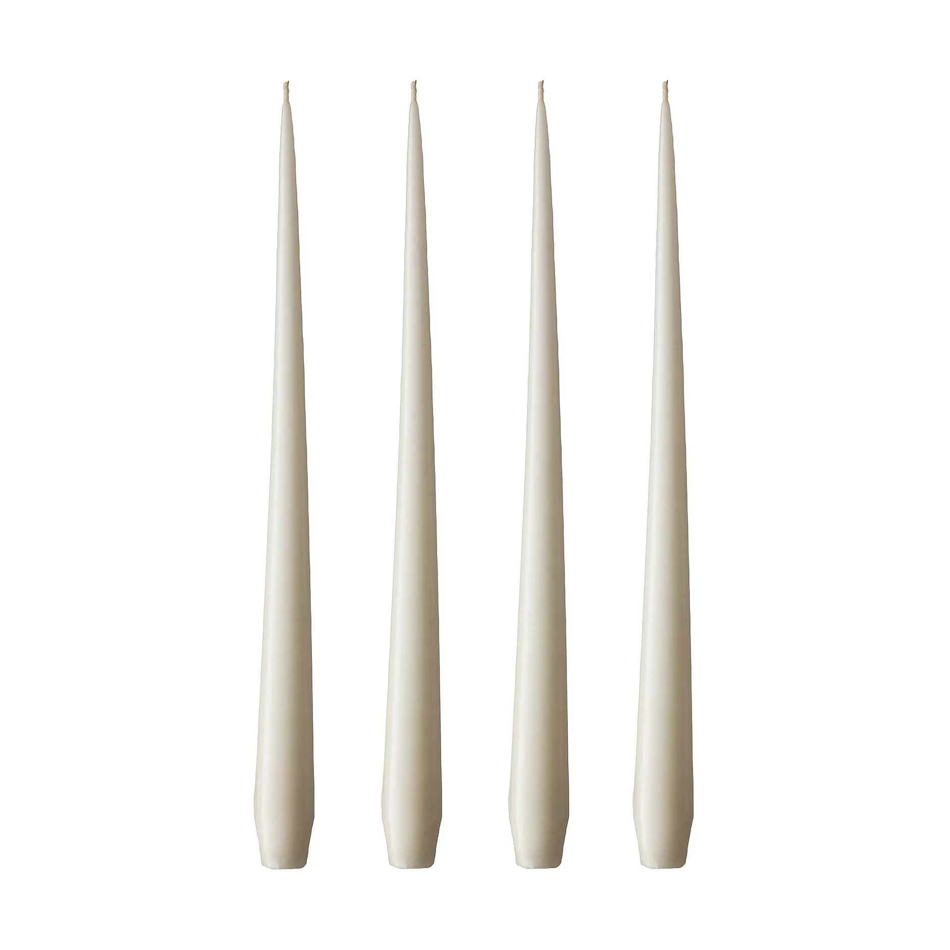 ester & erik ljus 4-pack matt, ivory, 42 cm ester & erik