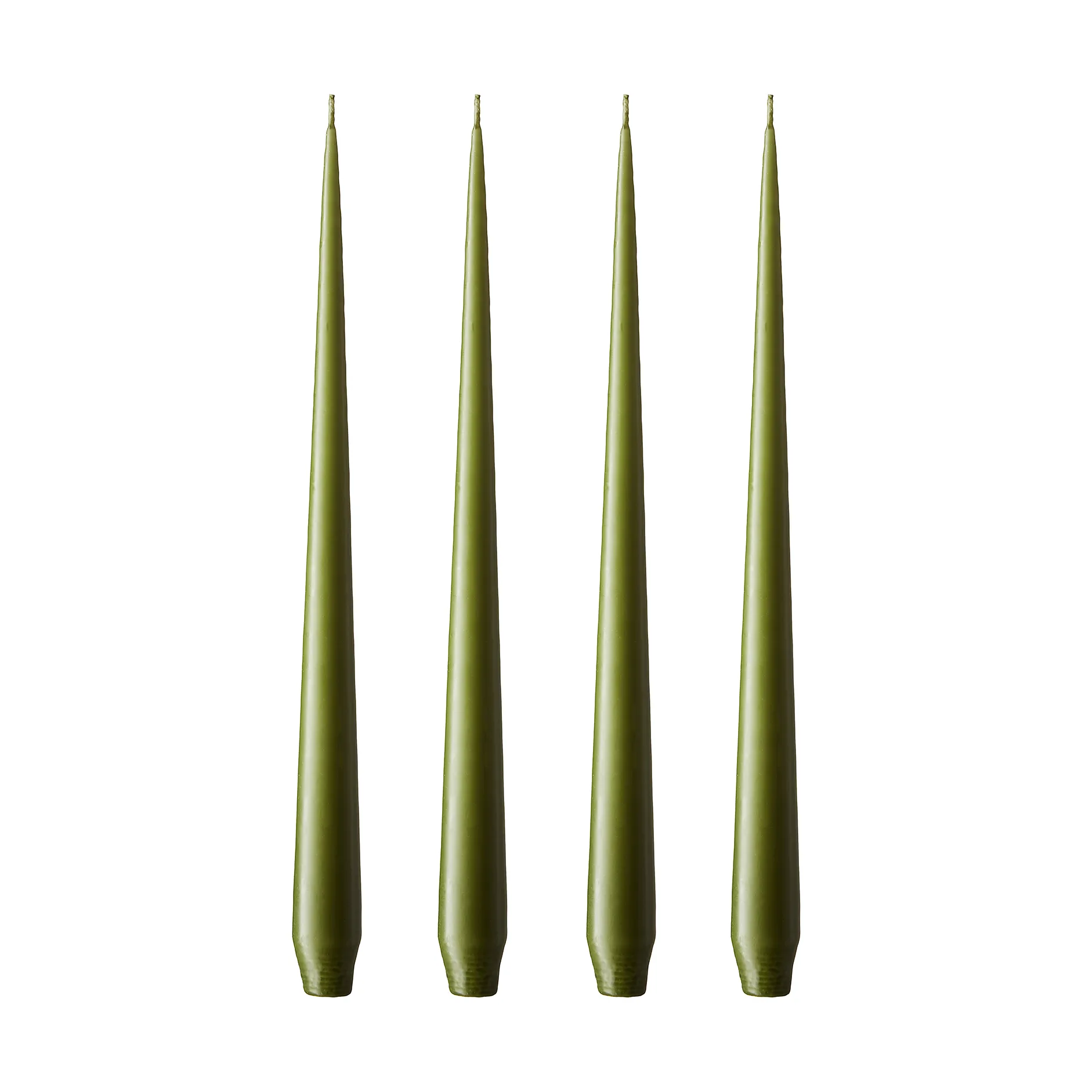 ester & erik ljus 4-pack matt, olive glow, 32 cm ester & erik