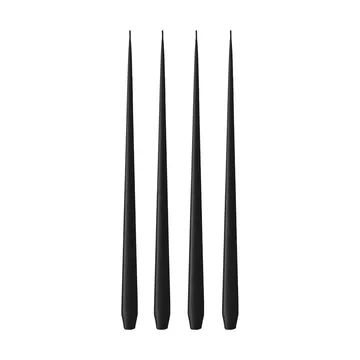 ester & erik ljus 4-pack matt - Velvet matt black 95, 42 cm - ester & erik