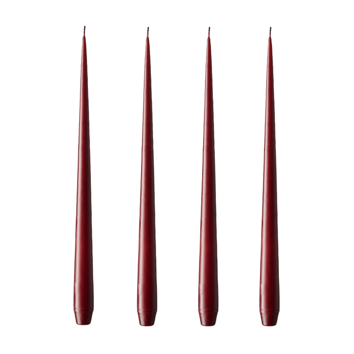 ester & erik ljus 4-pack matt - Wine, 32 cm - Ester & erik