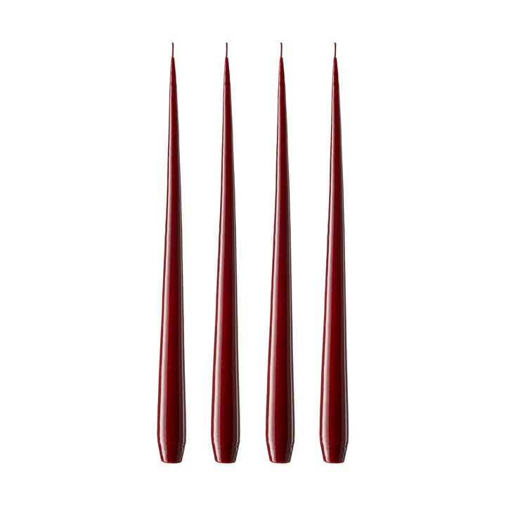 ester & erik ljus 42 cm 4-pack lackad - Deep wine 44/2 - ester & erik